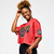 Victory Mesh Boxy Crop Top - comprar online