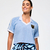 Victory V-Neck Crop Raglan Polo