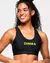 Zumba Rays Square Neck Bra