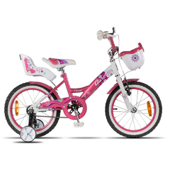 BICICLETA AURORA FLOWER RODADO 16