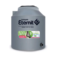 TANQUE PARA AGUA ETERNIT 500 L TRICAPA