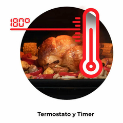 HORNO ELECTRICO LONGVIE HE1900XF CON CONVECCION - comprar online