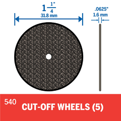 DISCO DE CORTE 32MM DREMEL DR540 - comprar online