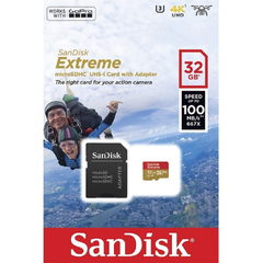 TARJETA DE MEMORIA SANDISK 32 GB 4K