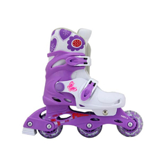ROLLER EXTENSIBLE 31 AL 34 VIOLETA Y BLANCO