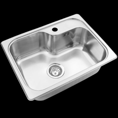 PILETA JOHNSON ACERO LUXOR MINI SI55 - comprar online