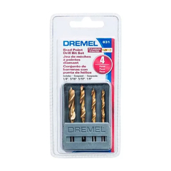 JUEGO DE MECHAS DE TITANIO X4 DREMEL DR631