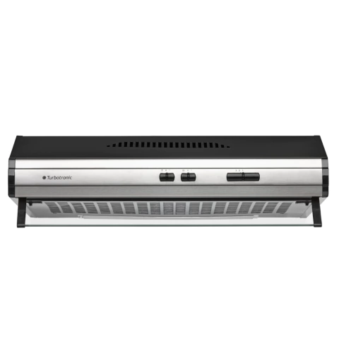 PURIFICADOR TURBOTRONIC 1 MOTOR 60 CM NEGRO FRENTE ACERO