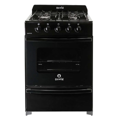COCINA ESCORIAL MASTER 56 CM NEGRA - comprar online