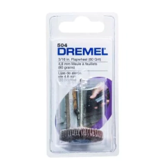 RUEDA LIJADORA DE ABANICO 4.8MM 80GR DREMEL DR504