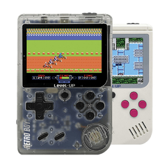 CONSOLA RETROBOY LEVEL UP TRANSPARENTE
