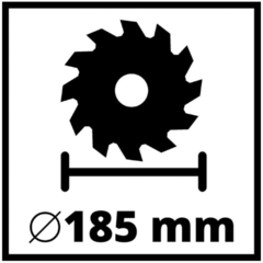 Imagen de SIERRA CIRCULAR EINHELL 7" 1/4 1300W TC-CS