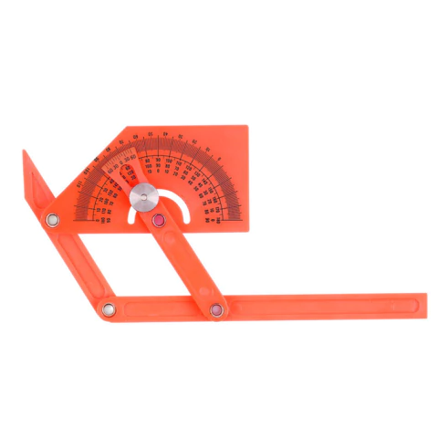 TRANSPORTADOR DE ANGULOS DE PLASTICO TACTIX