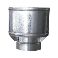 SOMBRERO TROMEN 6" ARO GALVANIZADO PARA SALAMANDRA - comprar online