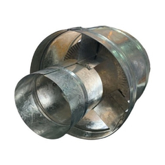 SOMBRERO TROMEN 6" ARO GALVANIZADO PARA SALAMANDRA