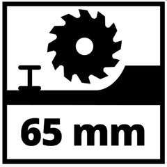SIERRA CIRCULAR EINHELL 7" 1/4 18V TE-CS 18/190 SIN BATERIA - Casa Zeila
