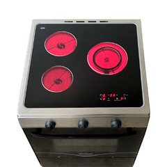 COCINA ELECTRICA FLORENCIA 56 CM NEGRA 8637F en internet