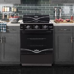 COCINA ELECTRICA FLORENCIA 56 CM NEGRA 8637F - Casa Zeila