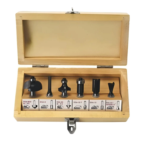 JUEGO FRESAS WIDIA KLD 6 PIEZAS 1/4" KLD380