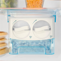 HELADERA COLUMBIA CHDA43/7 414 L ACERO INOX - Casa Zeila