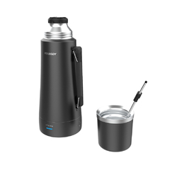 TERMO ELECTRICO PEABODY 1 LITRO NEGRO - tienda online