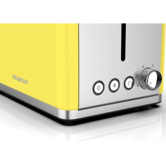 TOSTADORA PEABODY 1050W 2 PANES PE-T387A AMARILLA - comprar online