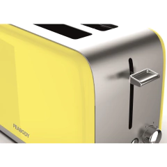 TOSTADORA PEABODY 1050W 2 PANES PE-T387A AMARILLA en internet