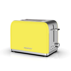 TOSTADORA PEABODY 1050W 2 PANES PE-T387A AMARILLA