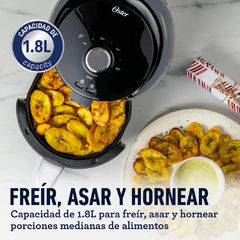 FREIDORA DE AIRE SIN ACEITE OSTER 1.8L CKSTAF18M - Casa Zeila