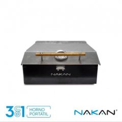 HORNO PORTATIL NAKAN PARA HORNALLAS 3 EN 1