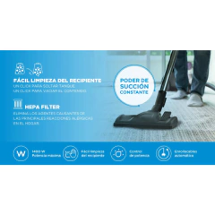 ASPIRADORA MIDEA 1400W SIN BOLSA S214TAR2 - Casa Zeila