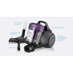 ASPIRADORA MIDEA 1400W SIN BOLSA S214TAR2 - tienda online