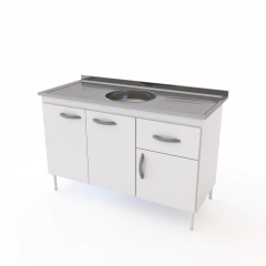 BAJO MESADA DELOS 120CM BLANCO