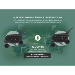 INTERCOMUNICADOR MOTO GADNIC G-600 BLUETOOTH en internet