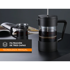 CAFETERA FRANCESA GADNIC PRENSA MANUAL 1L - tienda online