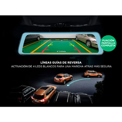 ESPEJO RETROVISOR CON CAMARA GADNIC 1080P GRABACION DUAL - Casa Zeila