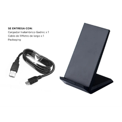 Imagen de CARGADOR INALAMBRICO GADNIC PARA CELULAR 15W CWIR0002