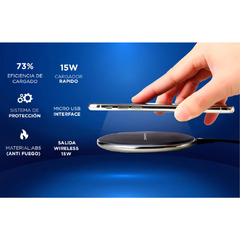 CARGADOR INALAMBRICO GADNIC PARA CELULAR 15W - comprar online