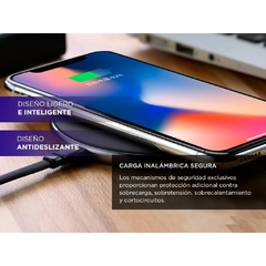 CARGADOR INALAMBRICO GADNIC PARA CELULAR 15W en internet