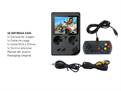 CONSOLA RETRO GADNIC 8 BIT 168 JUEGOS CON CONTROL