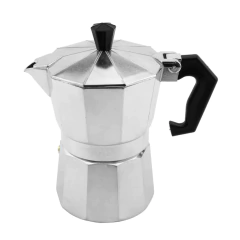 CAFETERA ITALIANA GADNIC DE ALUMINIO PARA 6 TAZAS