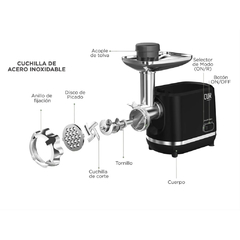 PICADORA DE CARNE CUK BY GADNIC 1200W PC4500 - Casa Zeila