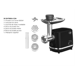 Imagen de PICADORA DE CARNE CUK BY GADNIC 1200W PC4500