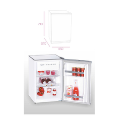 HELADERA LACAR BAJO MESADA 81 L BLANCA - comprar online