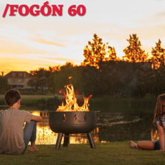 FOGON ÑUKE 60 CM CON PARRILLA - Casa Zeila