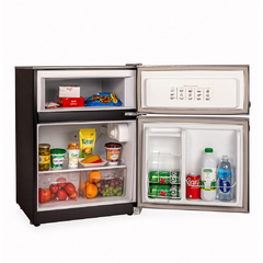 HELADERA NEBA CON FREEZER BAJO MESADA 124 L NEGRO - Casa Zeila