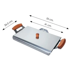 PLANCHETA TROMEN CON TAPA Y ACCESORIOS 26X55 CM en internet