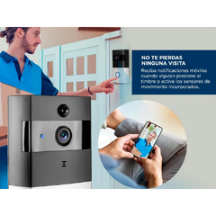 TIMBRE PORTERO INALAMBRICO GADNIC CON WI-FI CAMARA HD en internet