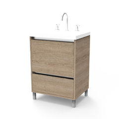 VANITORY ITAR NIZA 60 CM COLOR ROBLE AMBAR