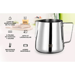 JARRA PITCHER BARISTA GADNIC 600 ML - comprar online